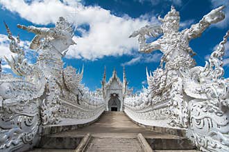 Wat Rong Khun (White Temple), Chiang Rai, Thailand