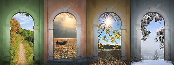 Collage four seasons I