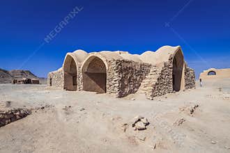 Zoroastrian ruins in Yazd, Iran