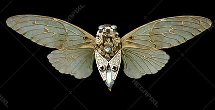 Steampunk Cicada
