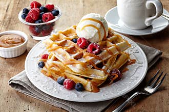 Belgium waffles