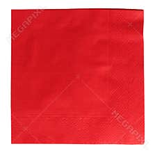Red square napkin
