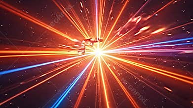 burst radiate emit dynamically complete the radiant backdrop, Generative AI