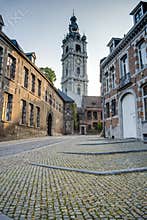 Belfry of Mons in Belgium.