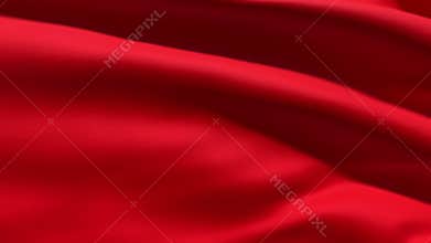 Slowly waving red flag