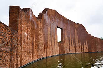 Martyred Intellectuals Memorial at Rayerbazar, Dhaka, Bangladesh