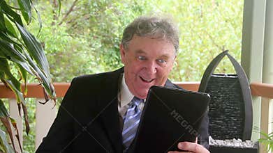 Laughing Businessman