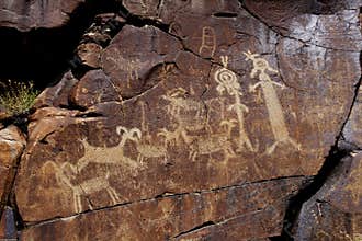 Coso Range Petroglyphs