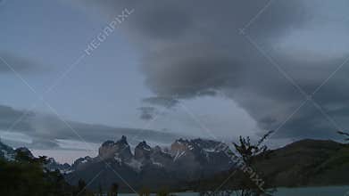 Timelapse clouds. Andes, Chile