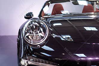 Part of sports car