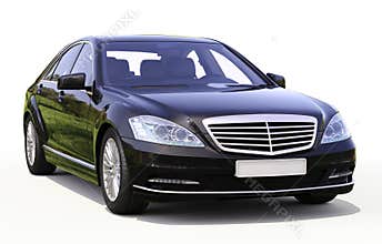 Modern luxury executive car