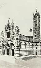 Postcard depicting Siena Cathedral