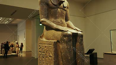 Ramesses II , Pharaoh of Egypt at Louvre Abu Dhabi Abu Dhabi United Arab Emirates