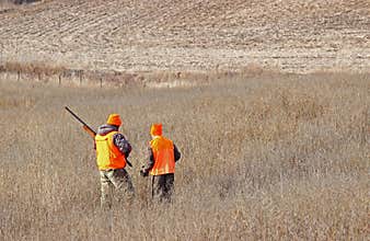Two Boys Hunting