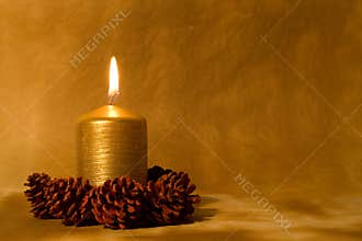 Christmas candle