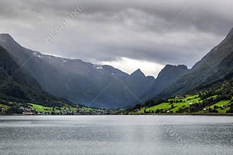 Geiranger fjord IV - The Mountains