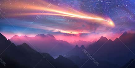 Wild alpine peaks
