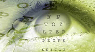 Eye close up