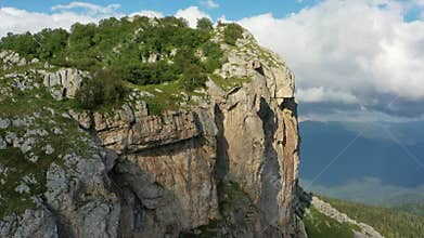 Summer landscape in Caucasus Mountains