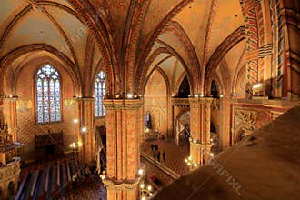 The Church of Our Lady of Buda Castle, a church named for King Matthias