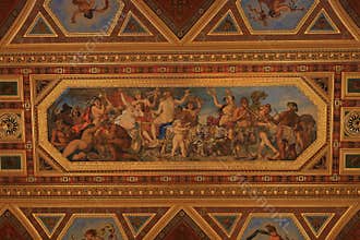 Hungarian State Opera (Magyar Allami Operahaz), a venue with ceiling frescoes