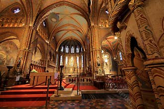 The Church of Our Lady of Buda Castle, a church named for King Matthias
