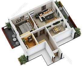 3d floor plan