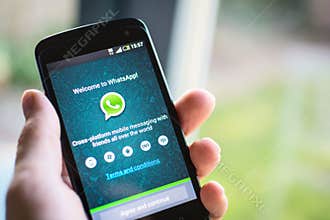 WhatsApp mobile application