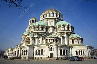 BIG CATHEDRAL IN BULGARIA