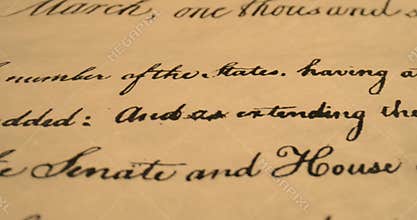 The video shows closeups of handwritten notes on governance themes