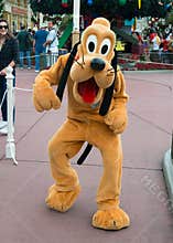 Disney World Pluto Dog Character