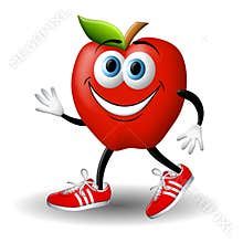 Apple Andy Running Healthy