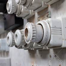 Old electricity fuses