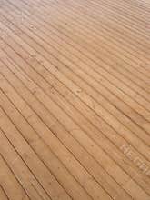 Wood deck