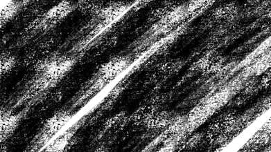 Fully hand drawn animated drawn background with copy space for text. Abstract charcoal sketchy hatching or strokes for