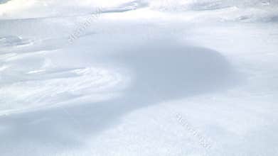 Wind Sculpted Snowdrift