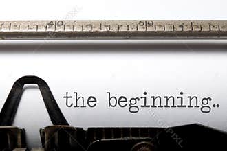 The beginning