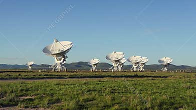 Time-lapse of the Very Large Array Radio Observatory
