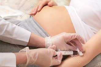 Taking of a blood for analysis