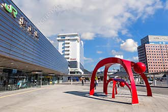 Hakodate Station in Hakodate, Hokkaido, Japan