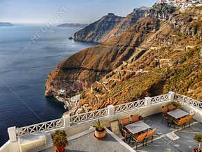 Breathtaking Restaurant Terrace View