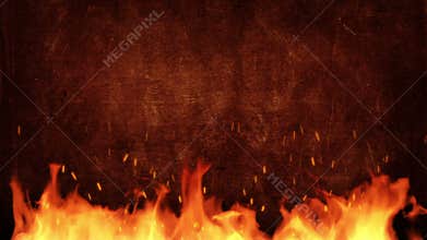 Fire title plate