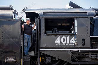 Big Boy No 4014 Visits Steamtown National Historic Site