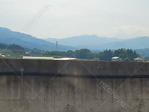 Traveling through rural Japan