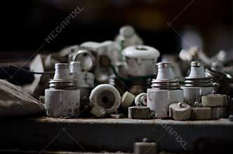 Pile of old fuses