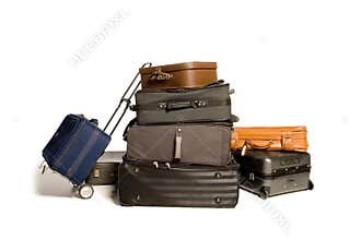 Lots of Travelling Suitcases