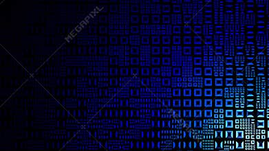 High-tech blue background