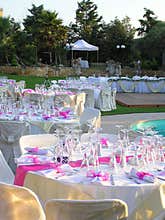 Catering setup