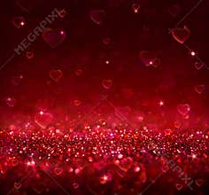 Valentine red background
