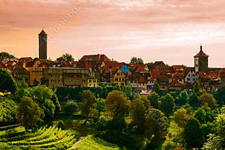 Rothenburg town